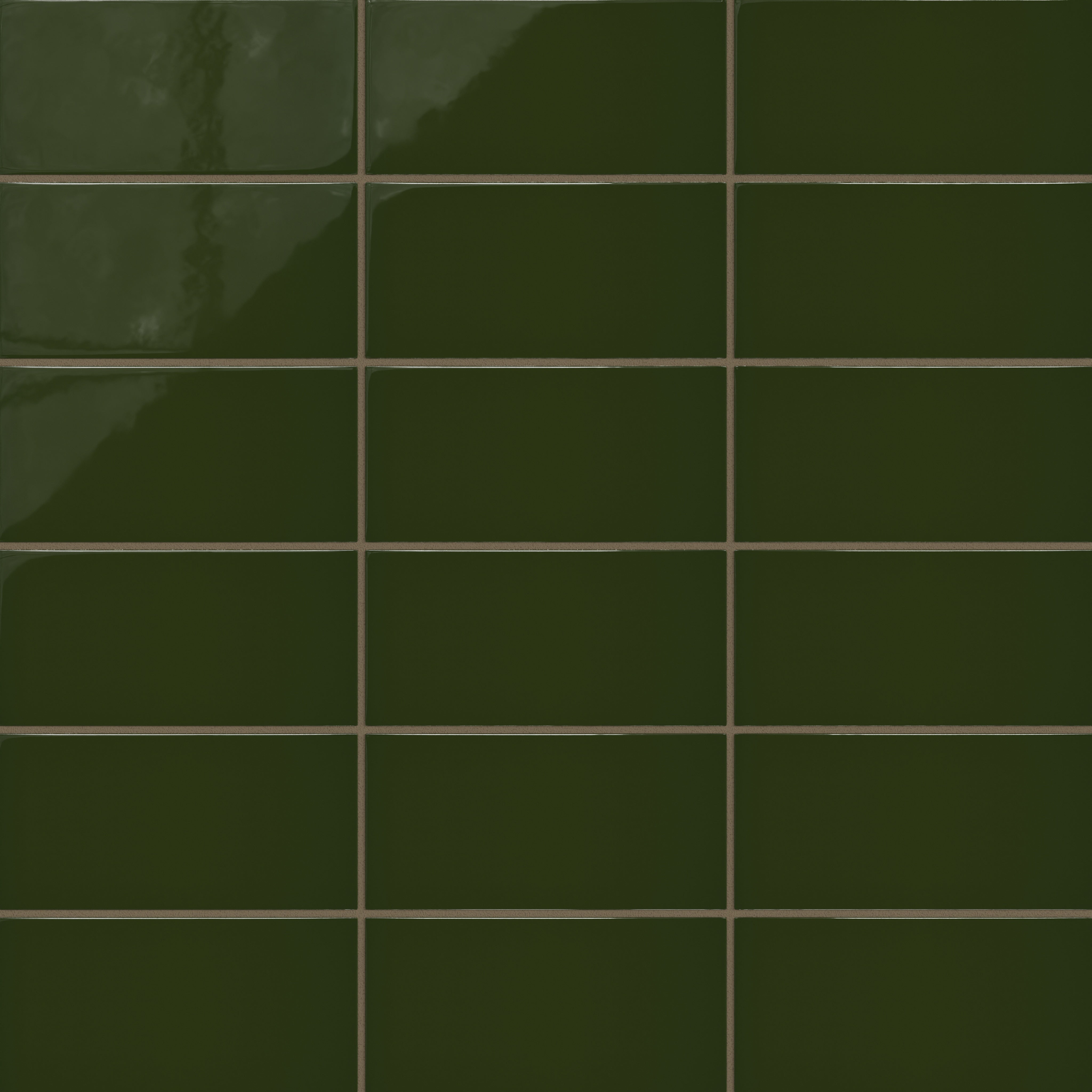 4x8 Natural Press Ceramic Tile in Green Apatite Gloss