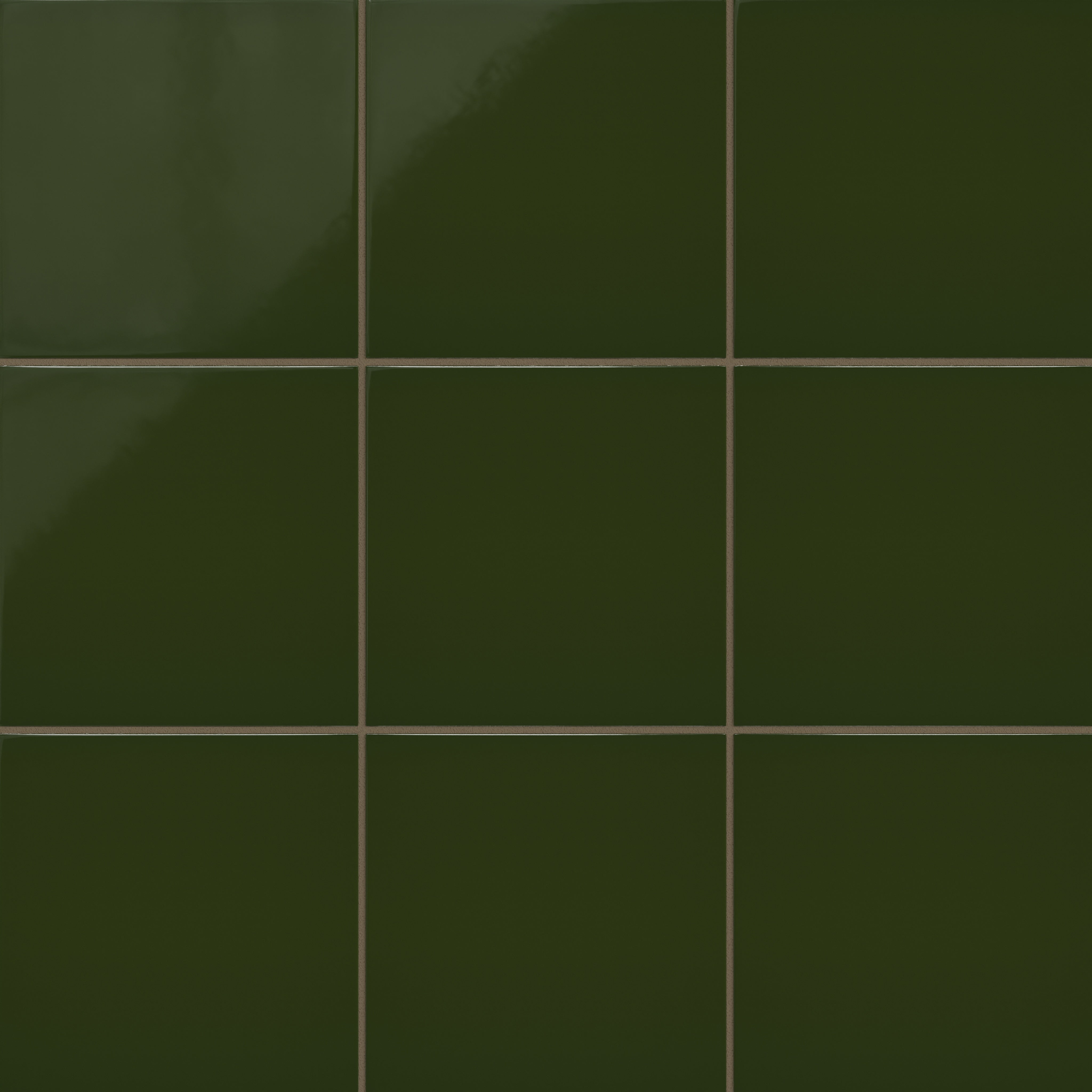 8x8 Natural Press Ceramic Tile in Green Apatite Gloss
