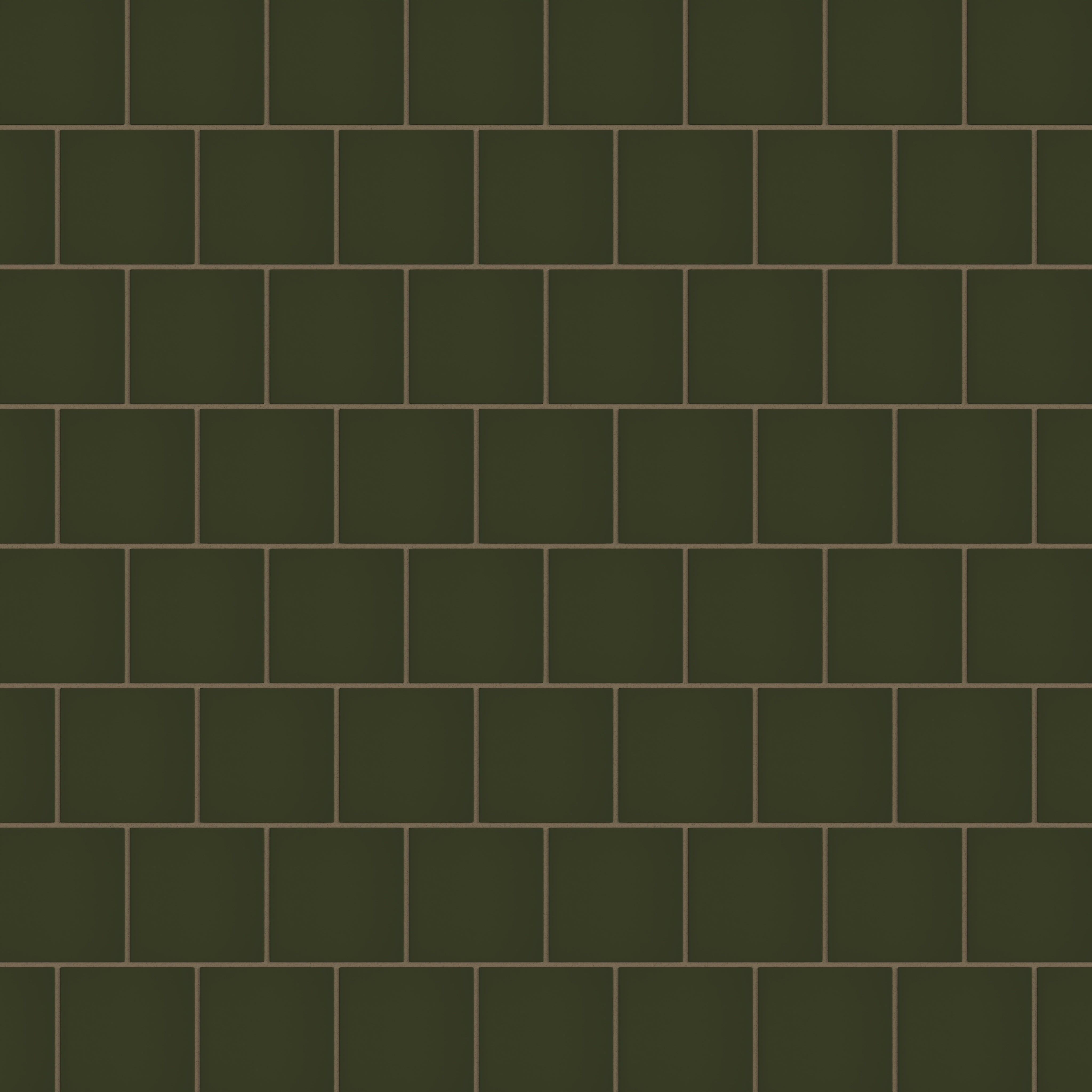 4x4 Natural Press Ceramic Tile in Green Apatite Matte