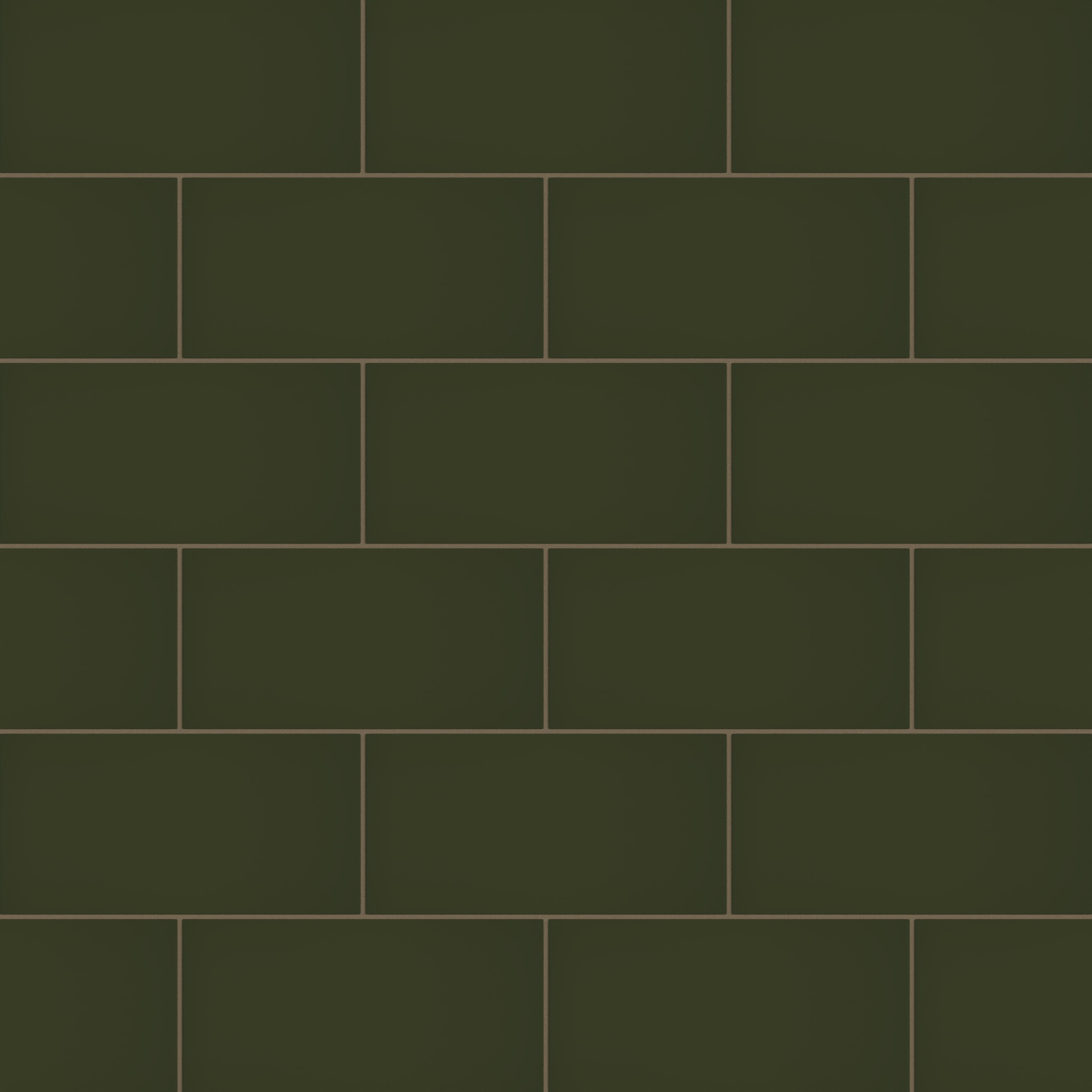 6x12 Natural Press Ceramic Tile in Green Apatite Matte