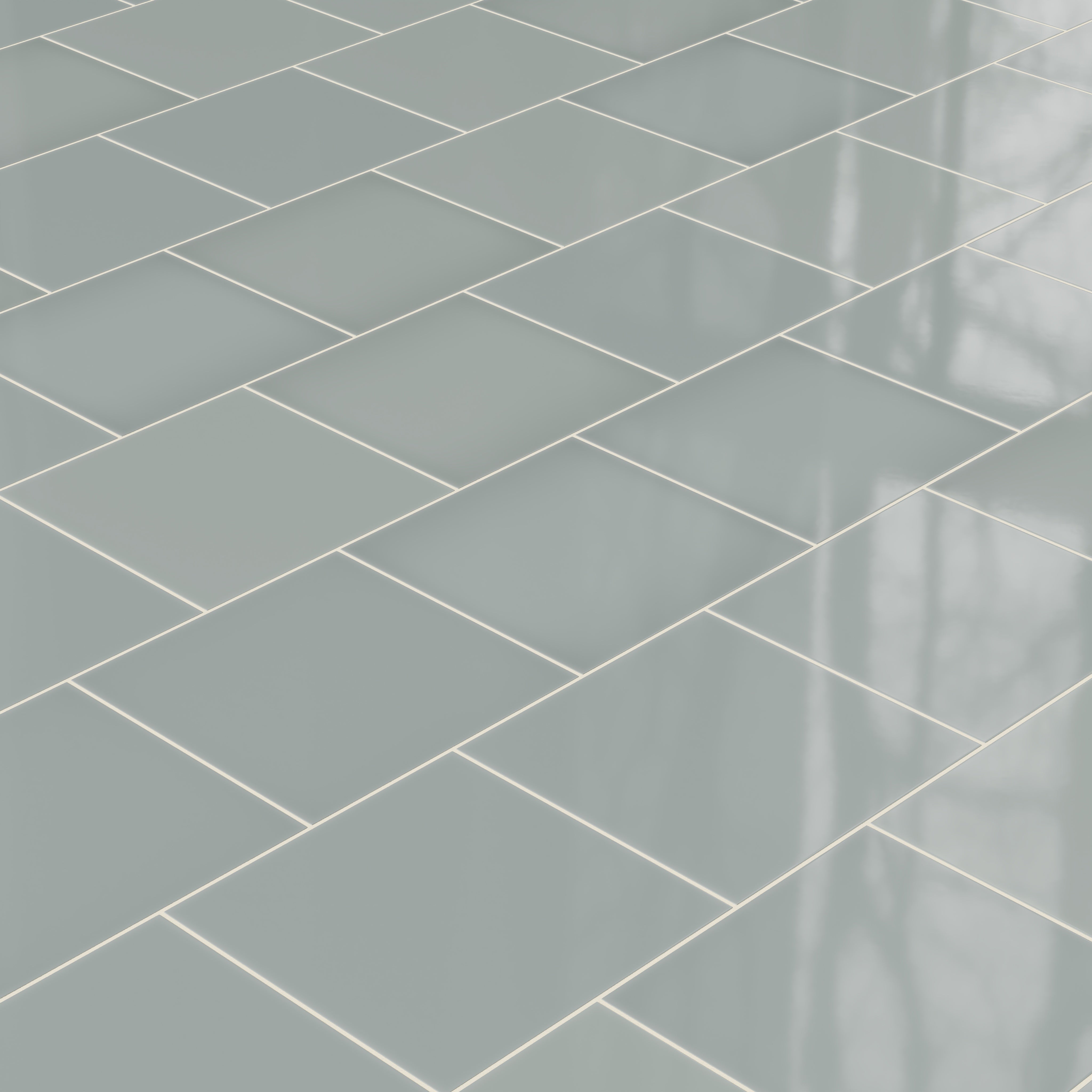 12x12 Natural Press Ceramic Tile in Hood River Gloss