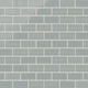 2x4 Half Offset Sheeted Natural Press Ceramic Mosaic Tile in Hood River Gloss
