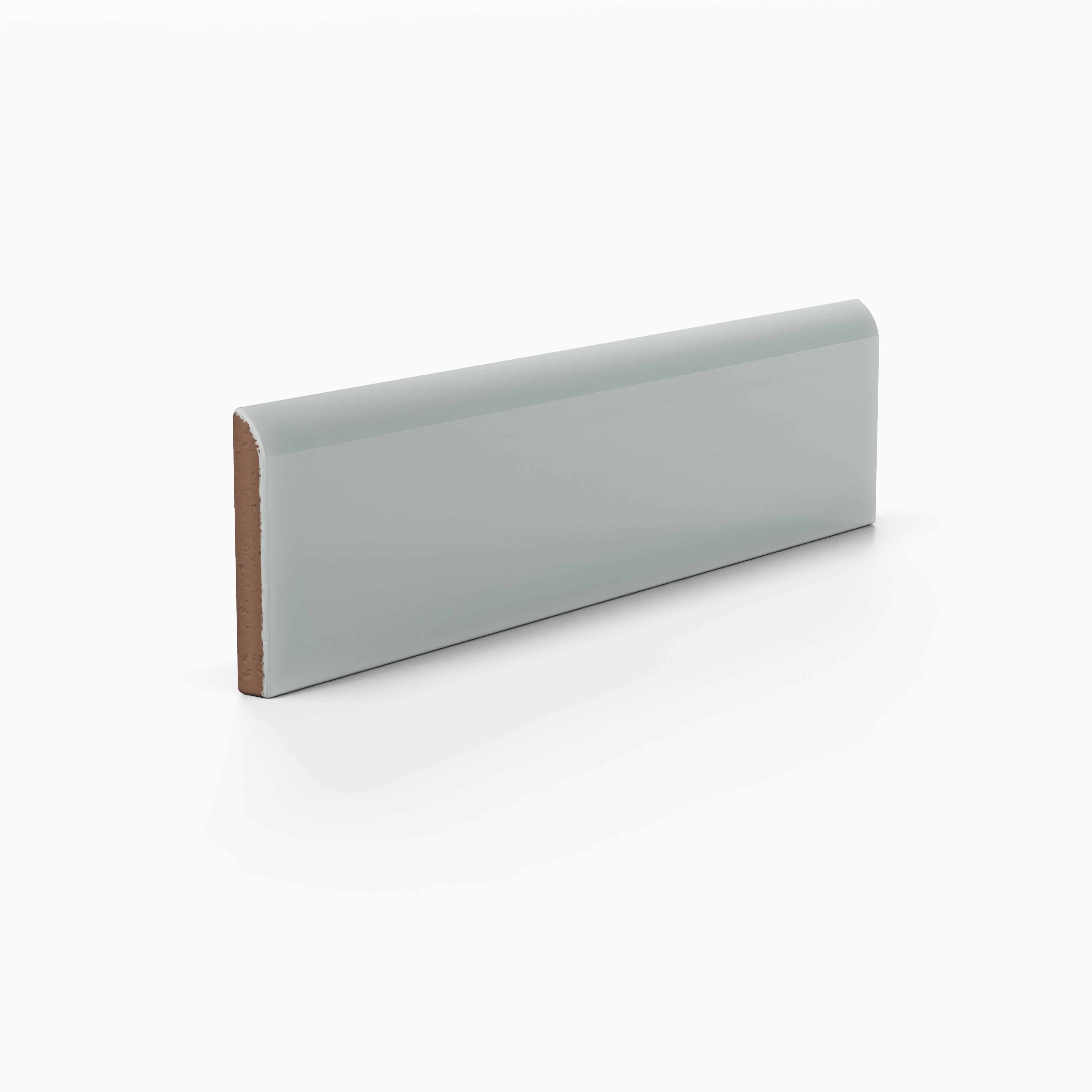 Quick Ship 2x8 Long Edge Bullnose Natural Press Trim in Hood River Gloss