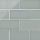 6x12 Natural Press Ceramic Tile in Hood River Gloss