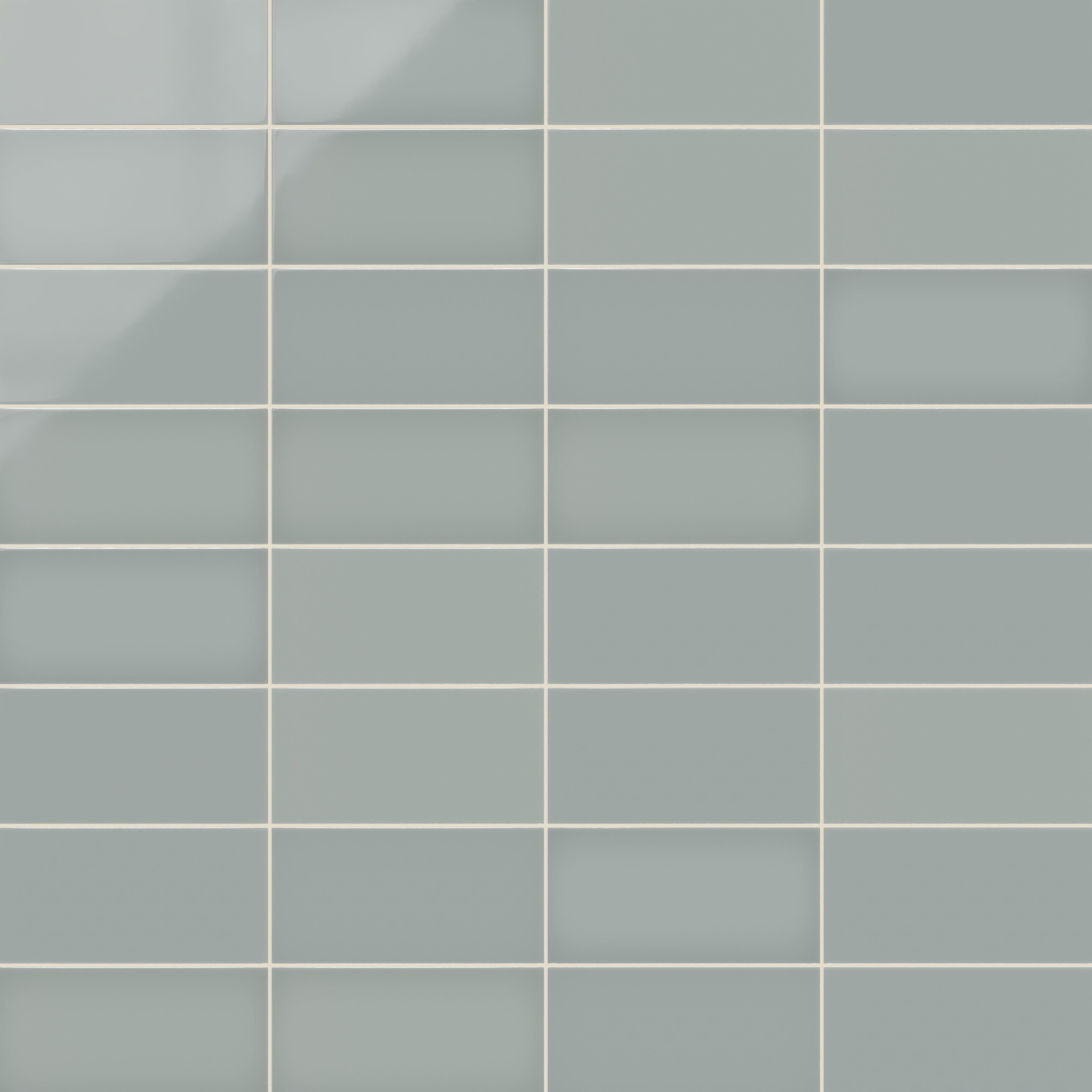6x12 Natural Press Ceramic Tile in Hood River Gloss