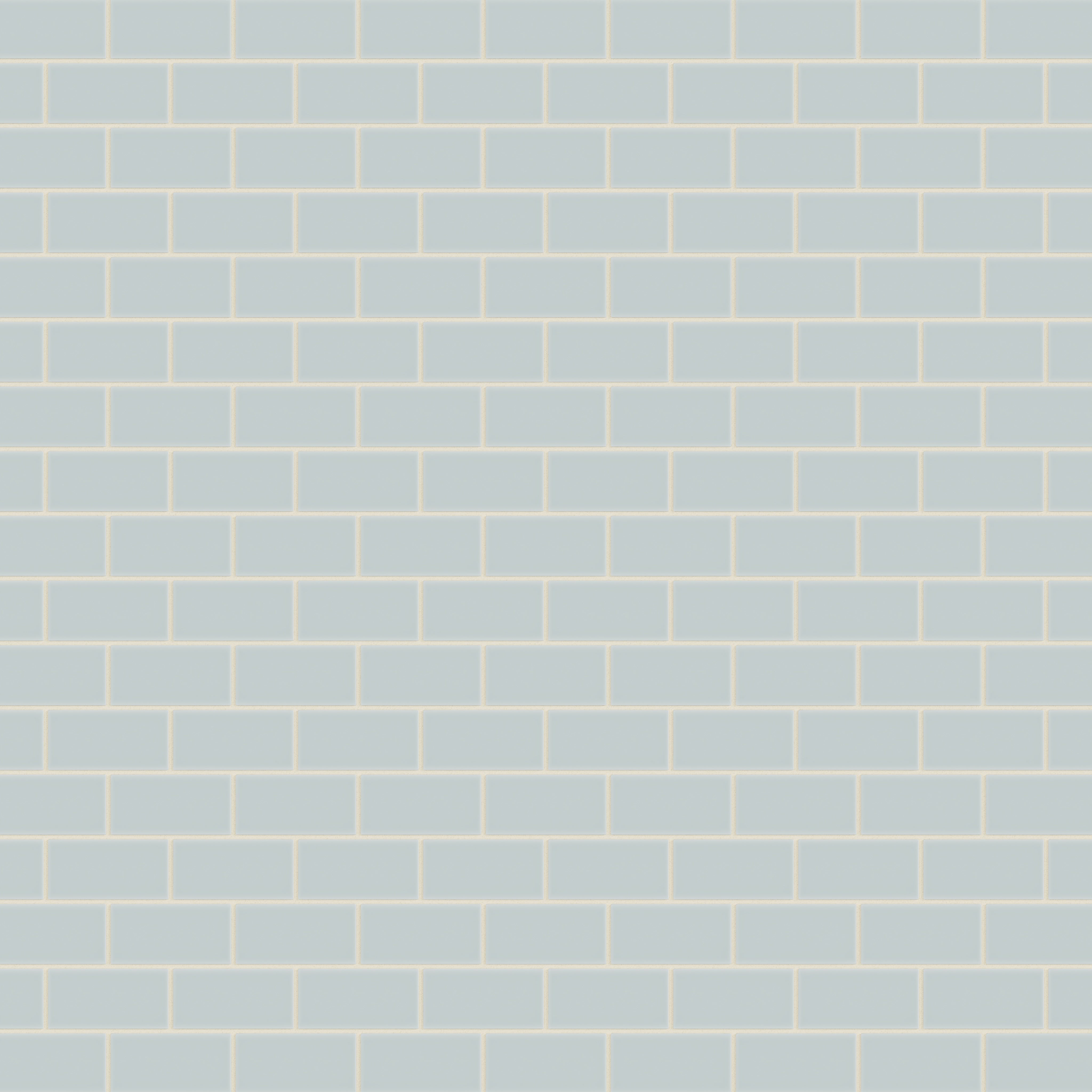 2x4 Half Offset Sheeted Natural Press Ceramic Mosaic Tile in Hood River Matte