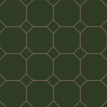 Gramercy Original Ceramic Tile in Hunter Green Matte