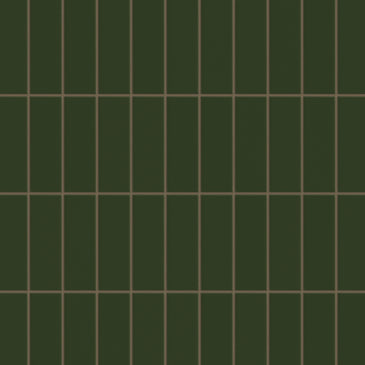 2x6 Original Ceramic Tile in Hunter Green Matte