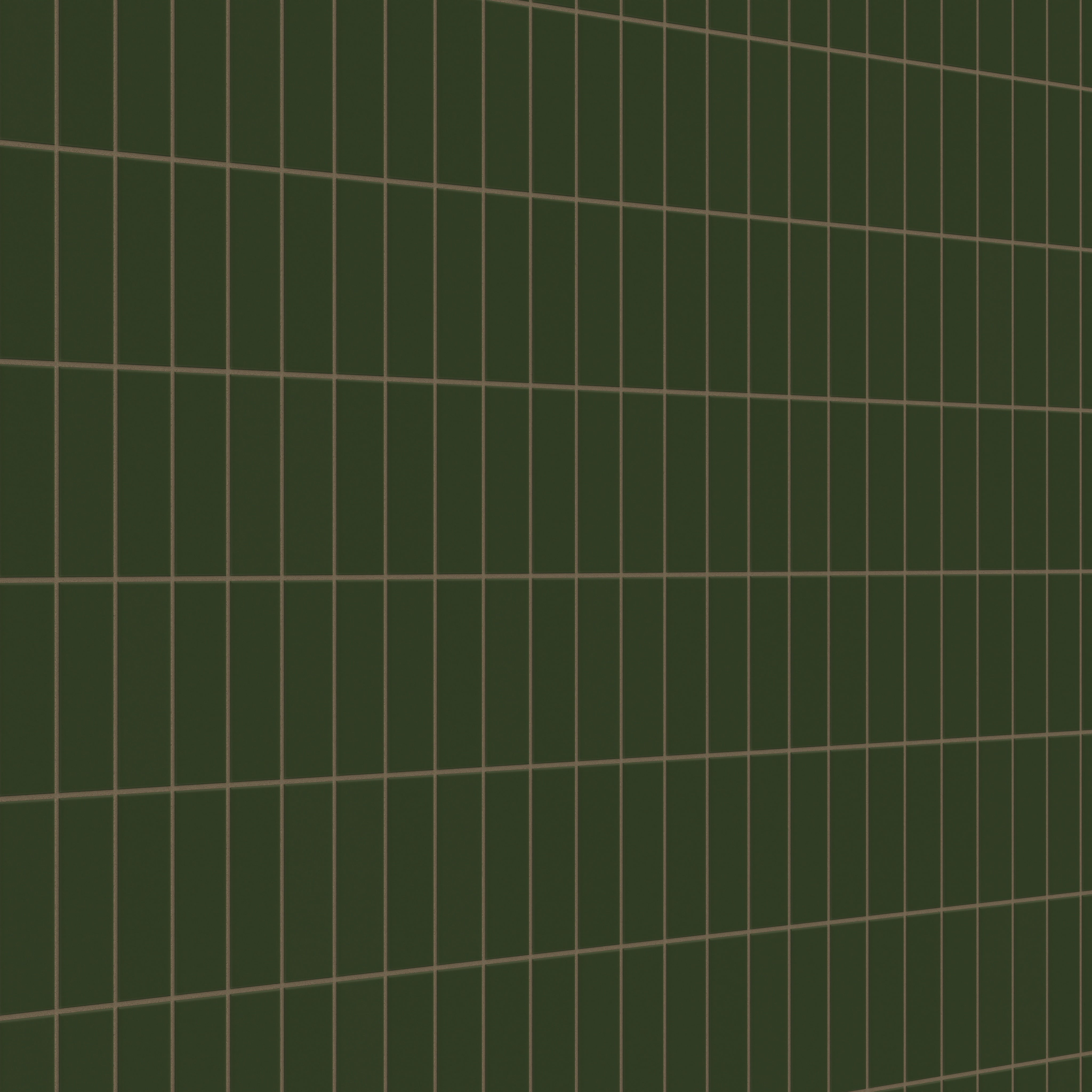 2x6 Original Ceramic Tile in Hunter Green Matte