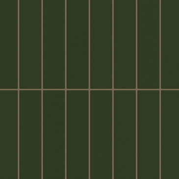 3x12 Original Ceramic Tile in Hunter Green Matte
