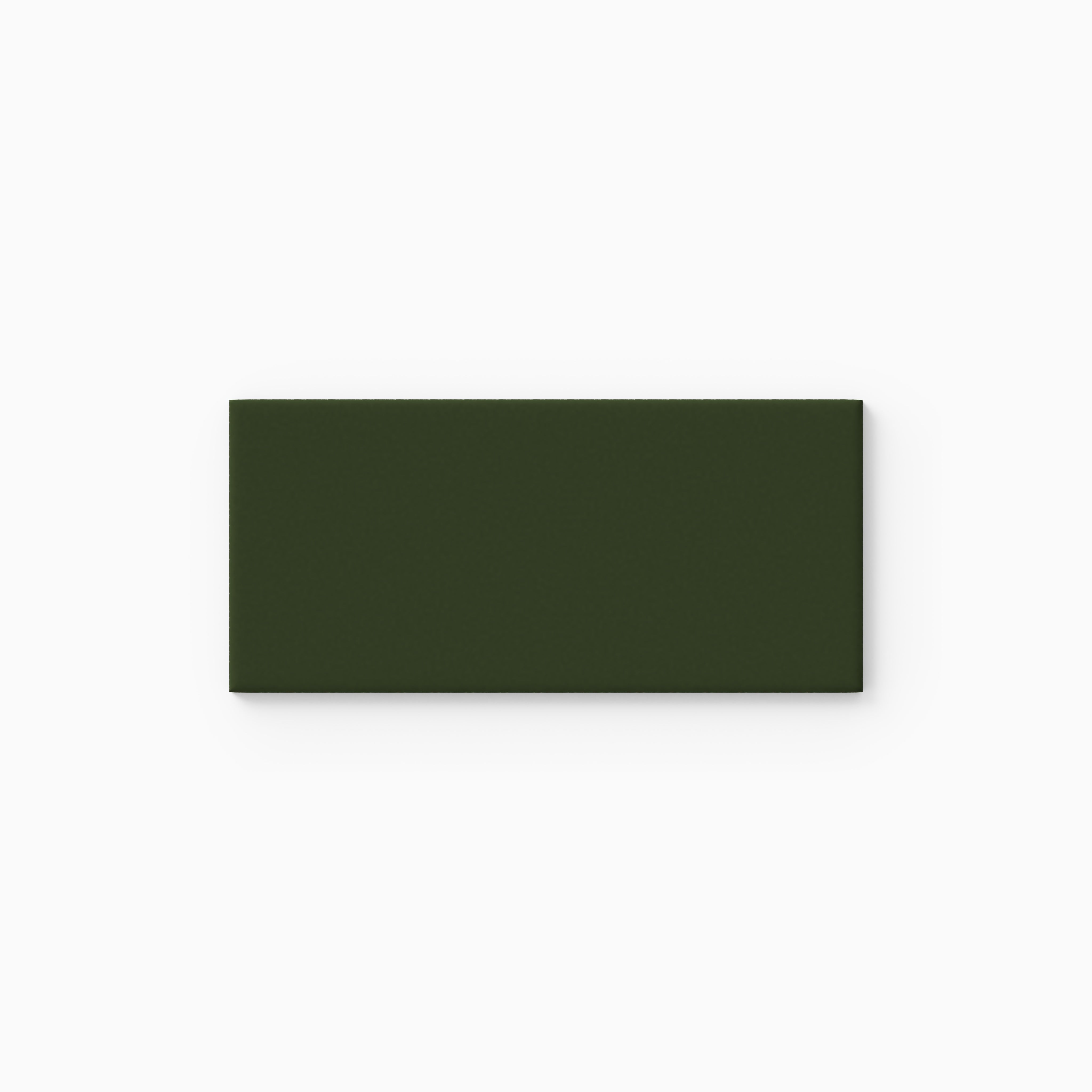 3x6 Original Ceramic Tile in Hunter Green Matte
