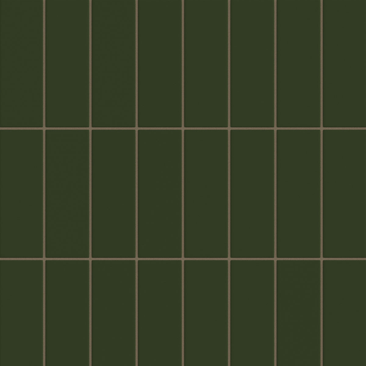 Hunter Green 3x9 Matte Original Ceramic Tile