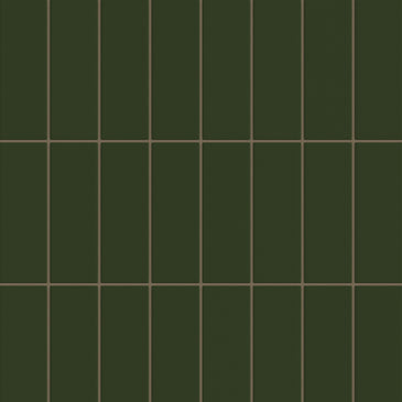 3x9 Original Ceramic Tile in Hunter Green Matte
