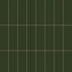 3x9 Original Ceramic Tile in Hunter Green Matte