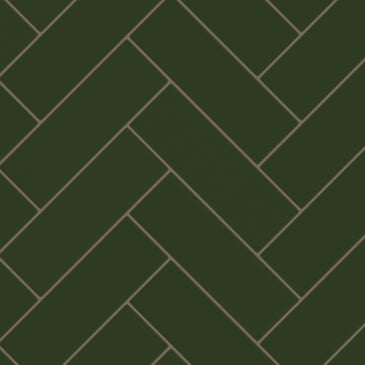 4x12 Original Ceramic Tile in Hunter Green Matte