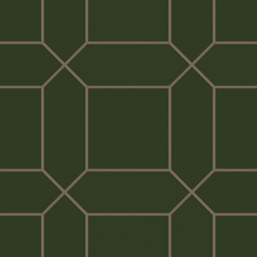 Atrium Original Ceramic Tile in Hunter Green Matte
