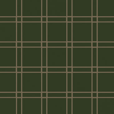 Lattice Sheeted Original Ceramic Tile in Hunter Green Matte
