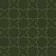 Mini Star & Cross Original Ceramic Tile in Hunter Green Matte