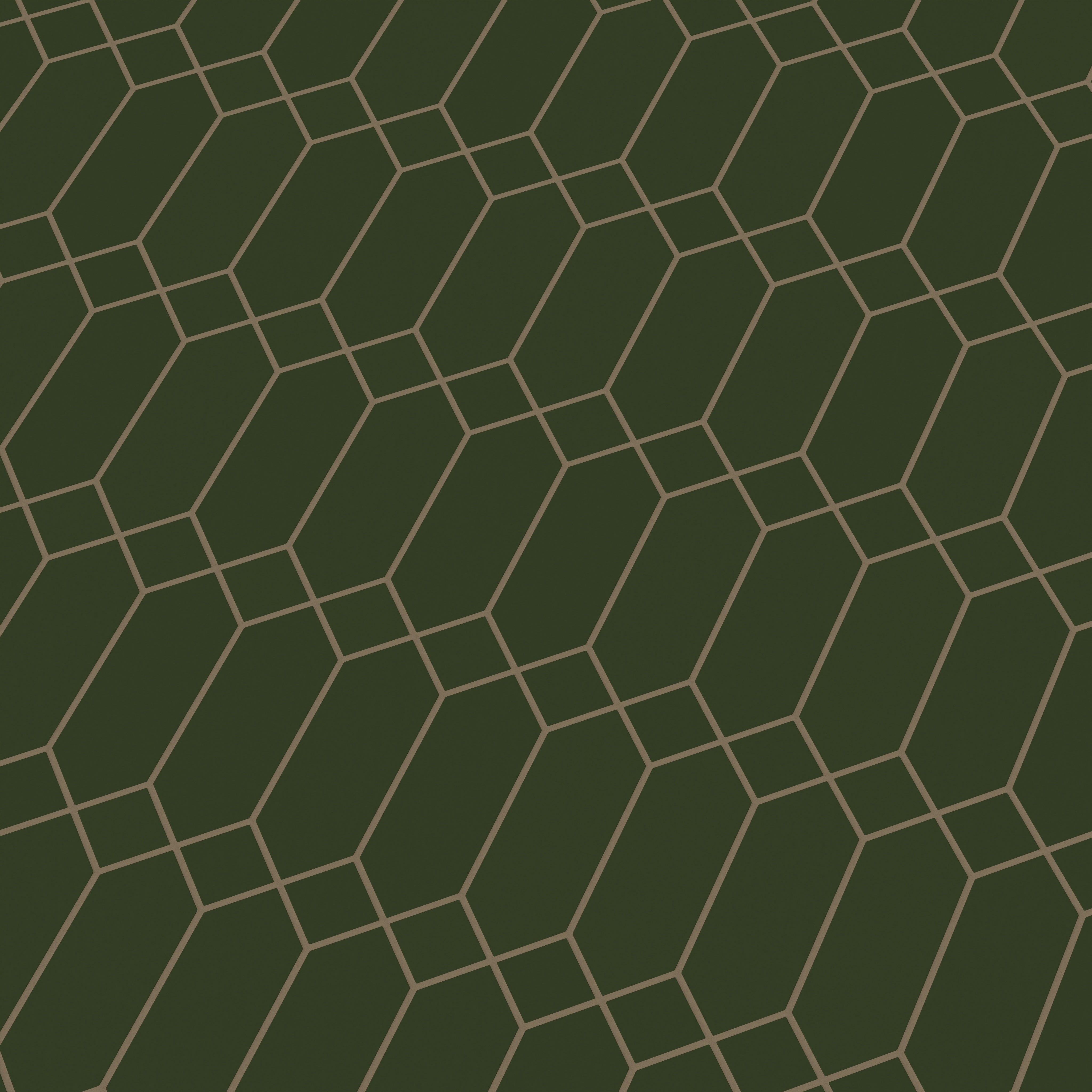 Mission Original Ceramic Tile in Hunter Green Matte
