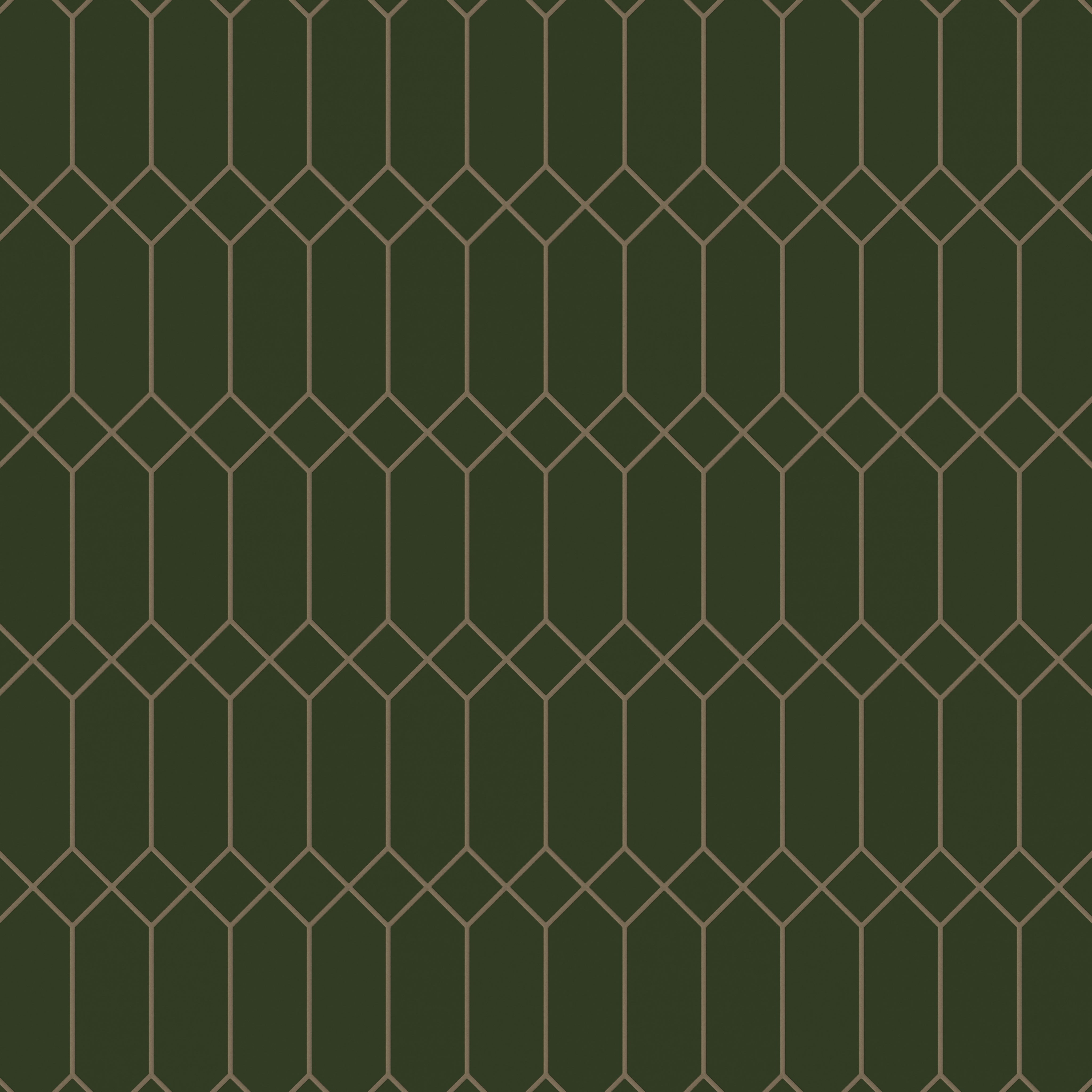 Mission Original Ceramic Tile in Hunter Green Matte