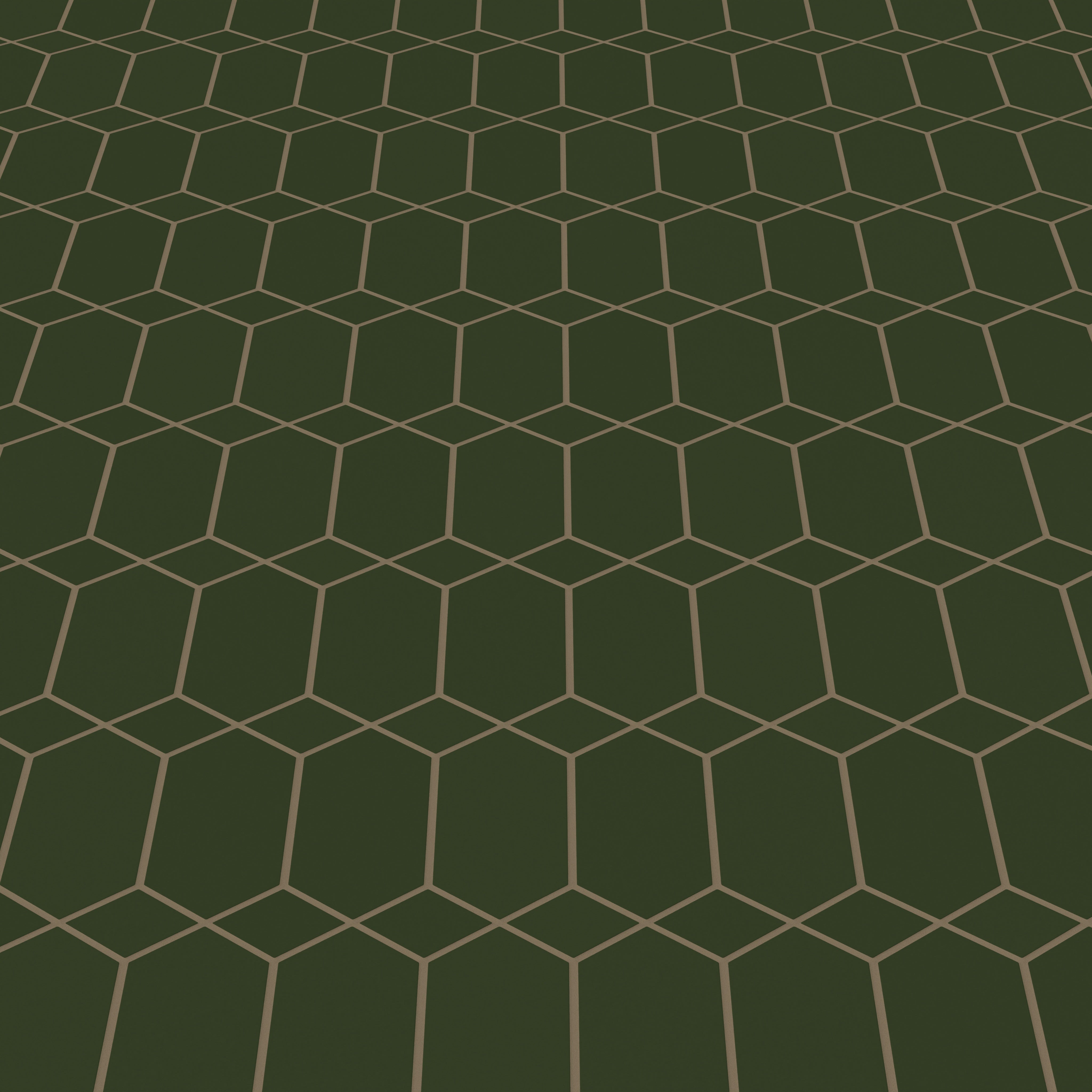 Mission Original Ceramic Tile in Hunter Green Matte
