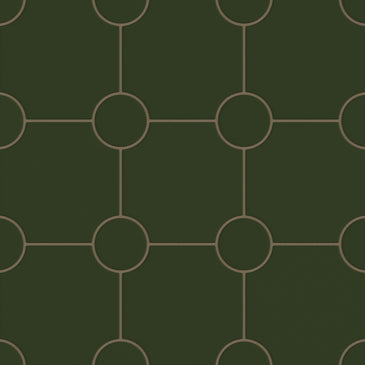 Portico Original Ceramic Tile in Hunter Green Matte