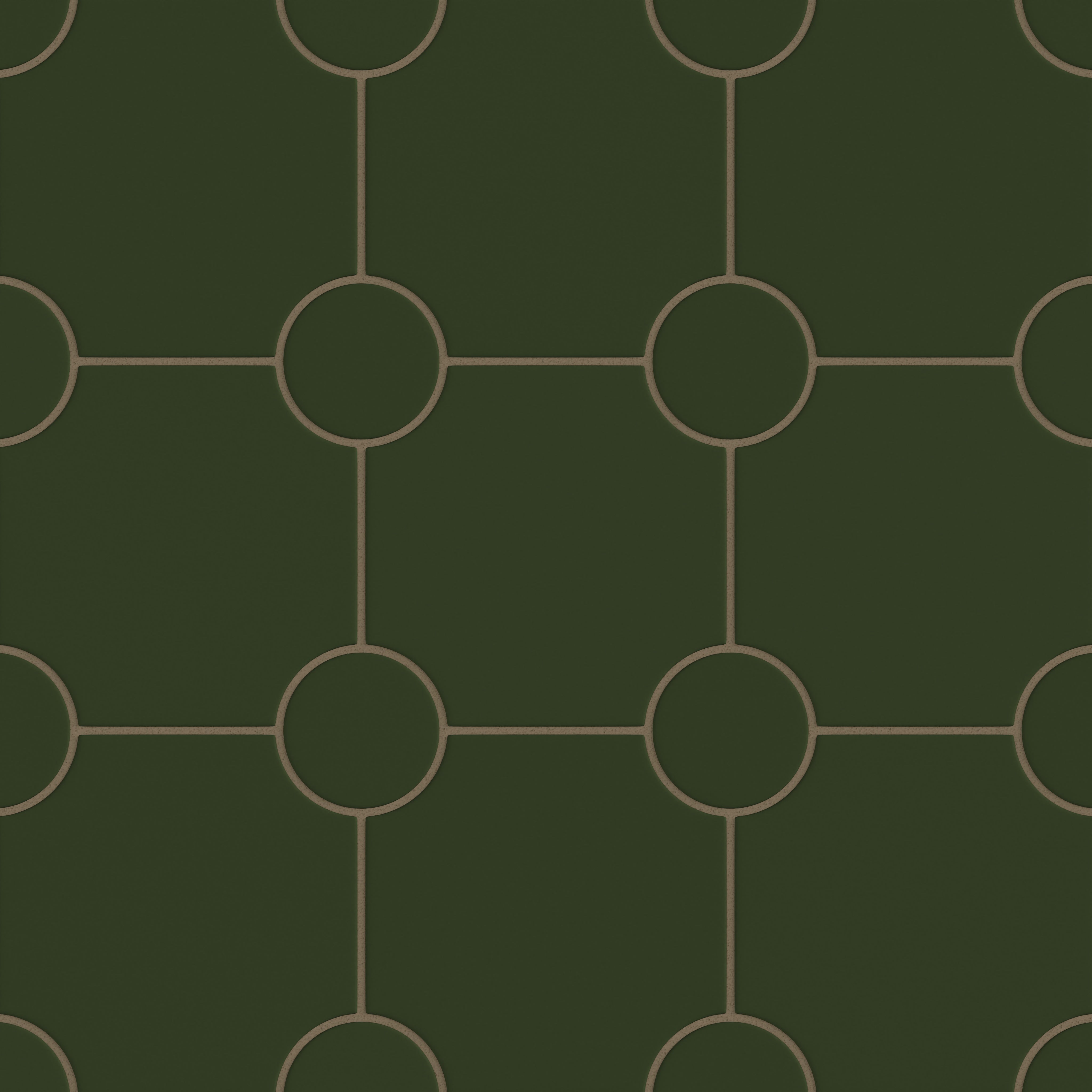 Portico Original Ceramic Tile in Hunter Green Matte