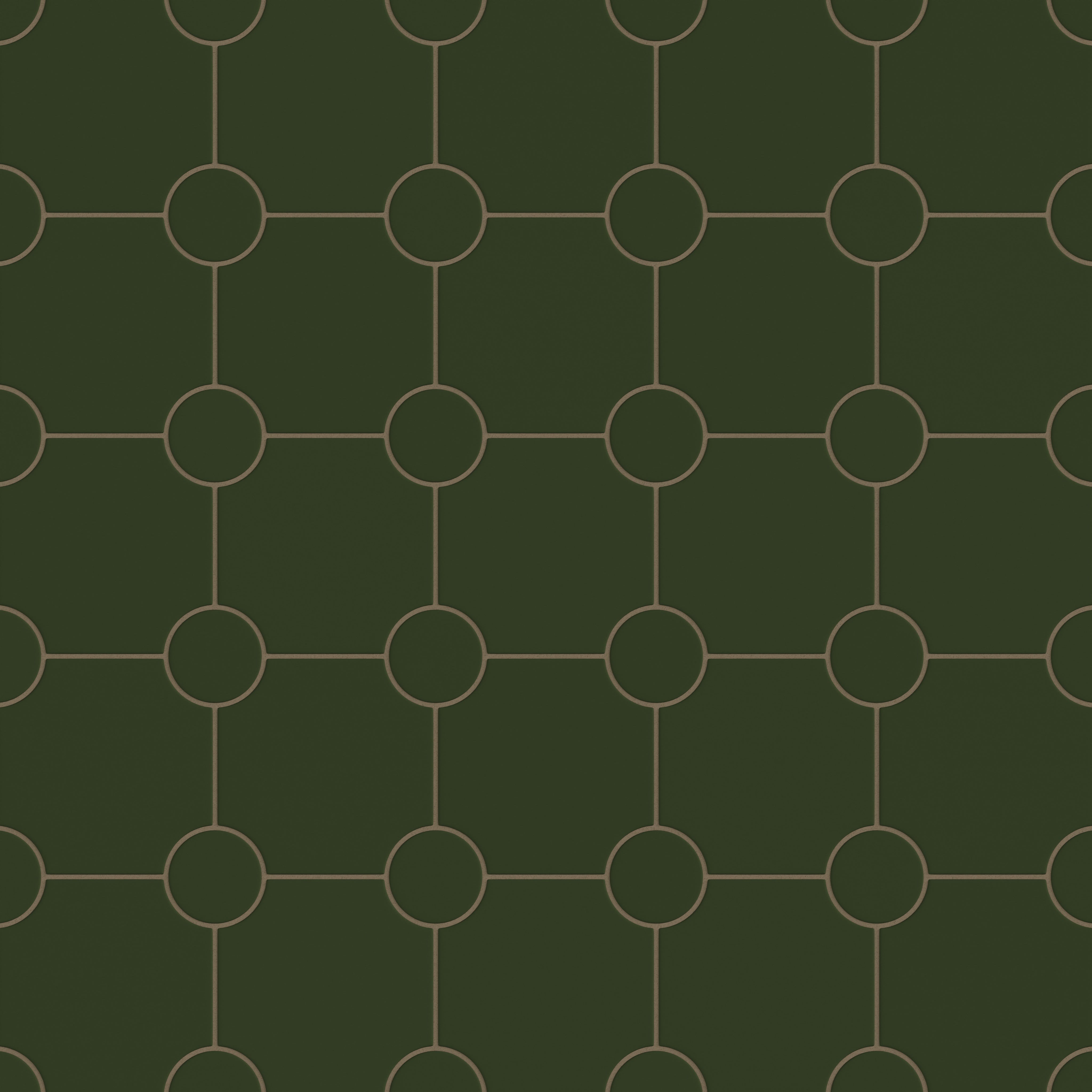 Portico Original Ceramic Tile in Hunter Green Matte