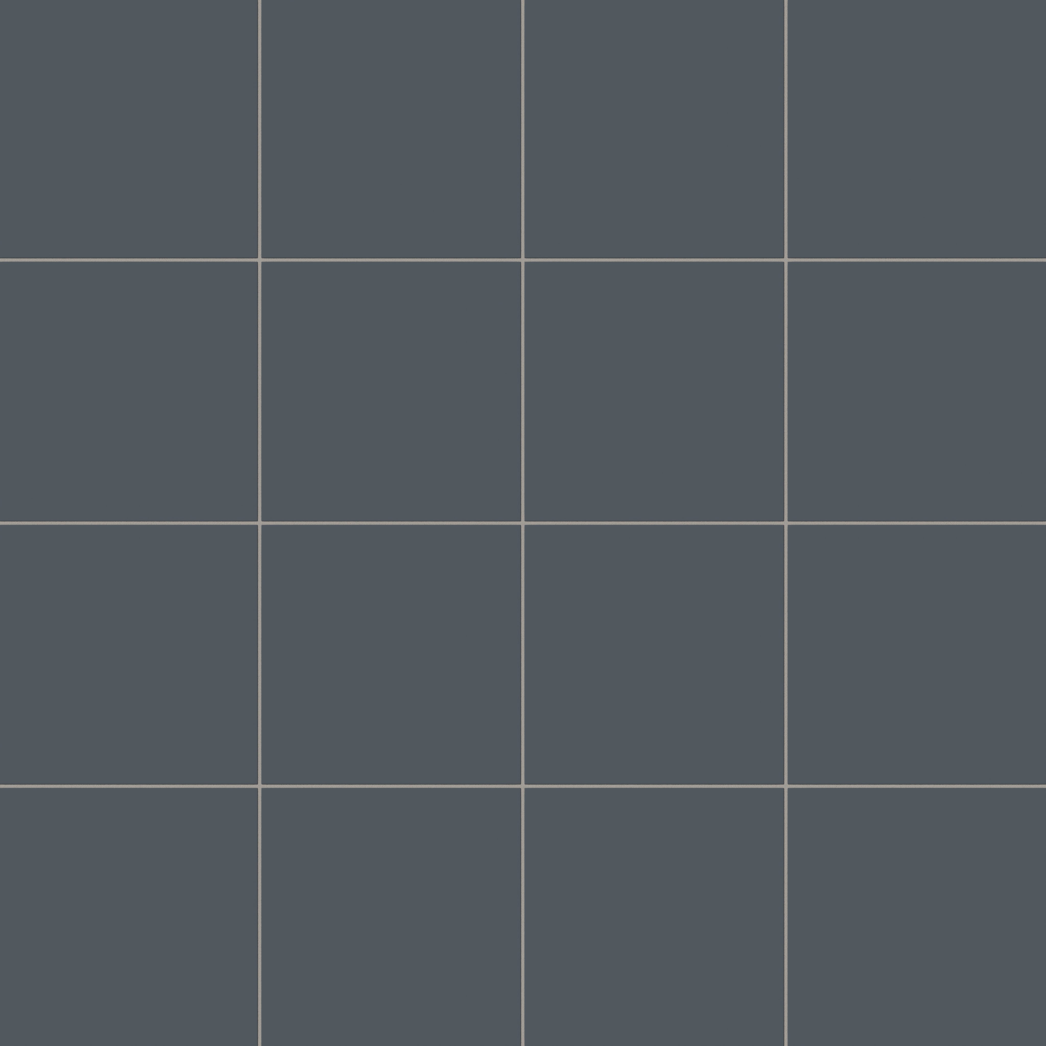12x12 Natural Press Ceramic Tile in Indigo Matte