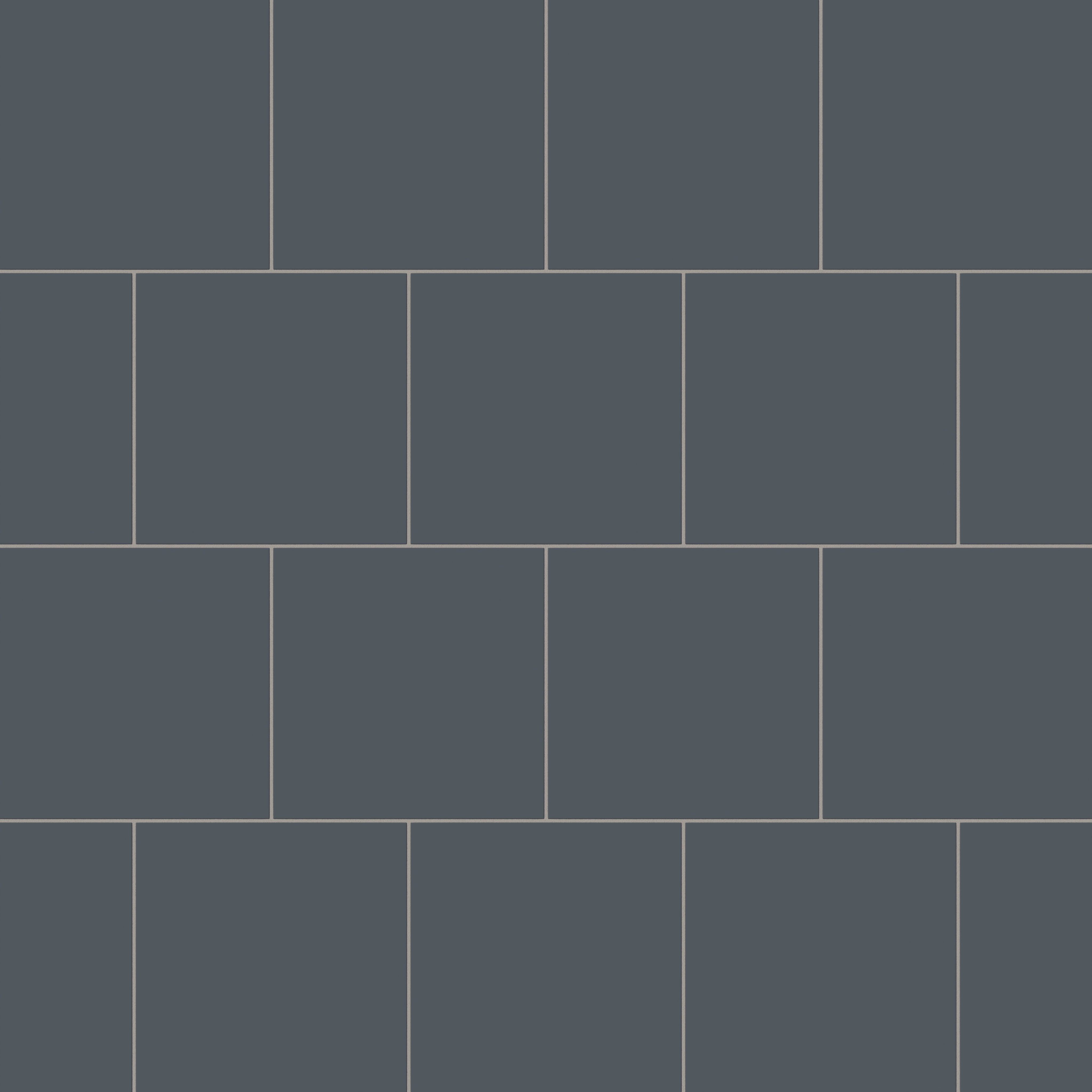 12x12 Natural Press Ceramic Tile in Indigo Matte