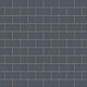 2x4 Half Offset Sheeted Natural Press Ceramic Mosaic Tile in Indigo Matte