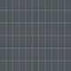 2x4 Straight Set Sheeted Natural Press Ceramic Mosaic Tile in Indigo Matte