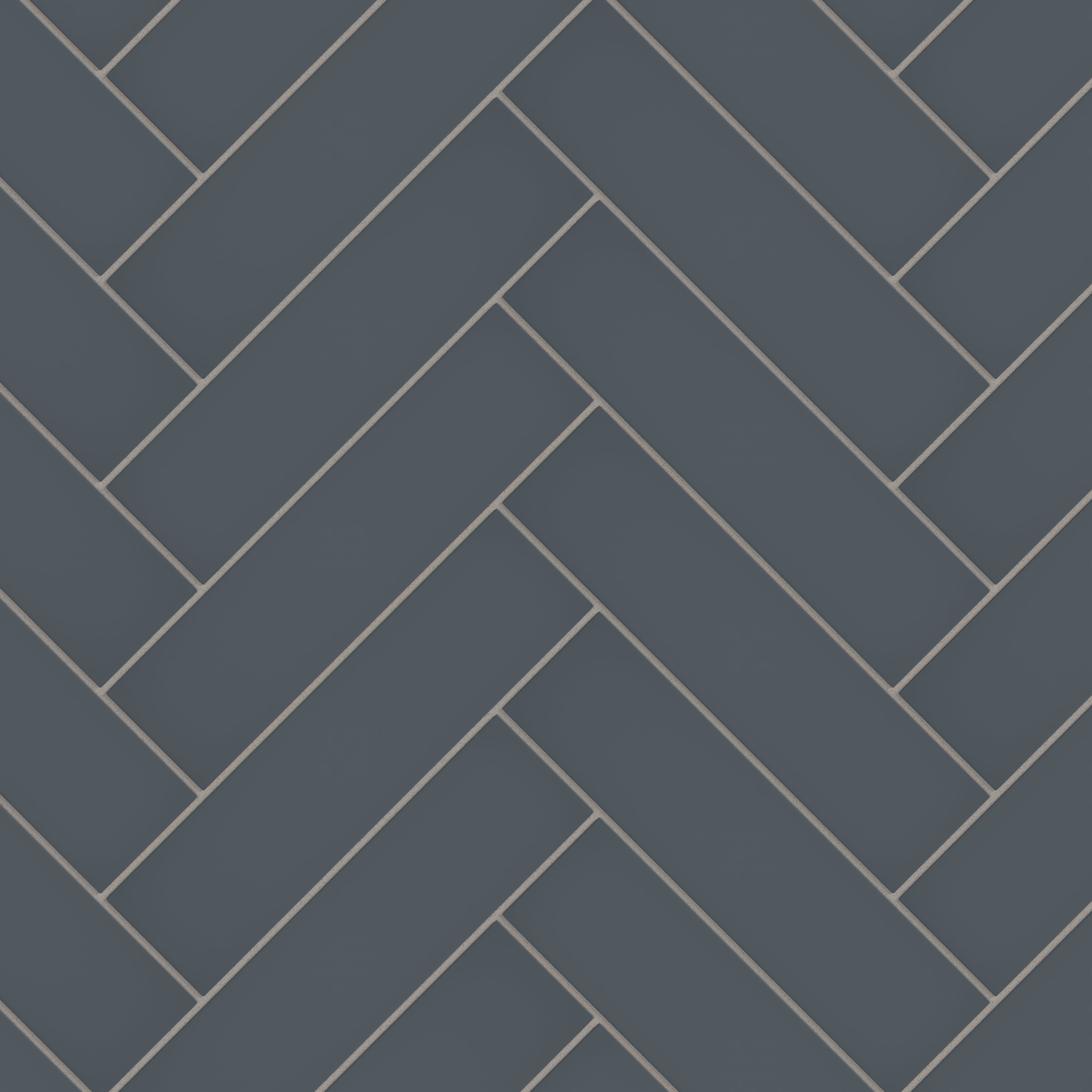 3x12 Natural Press Ceramic Tile in Indigo Matte
