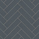 3x12 Natural Press Ceramic Tile in Indigo Matte