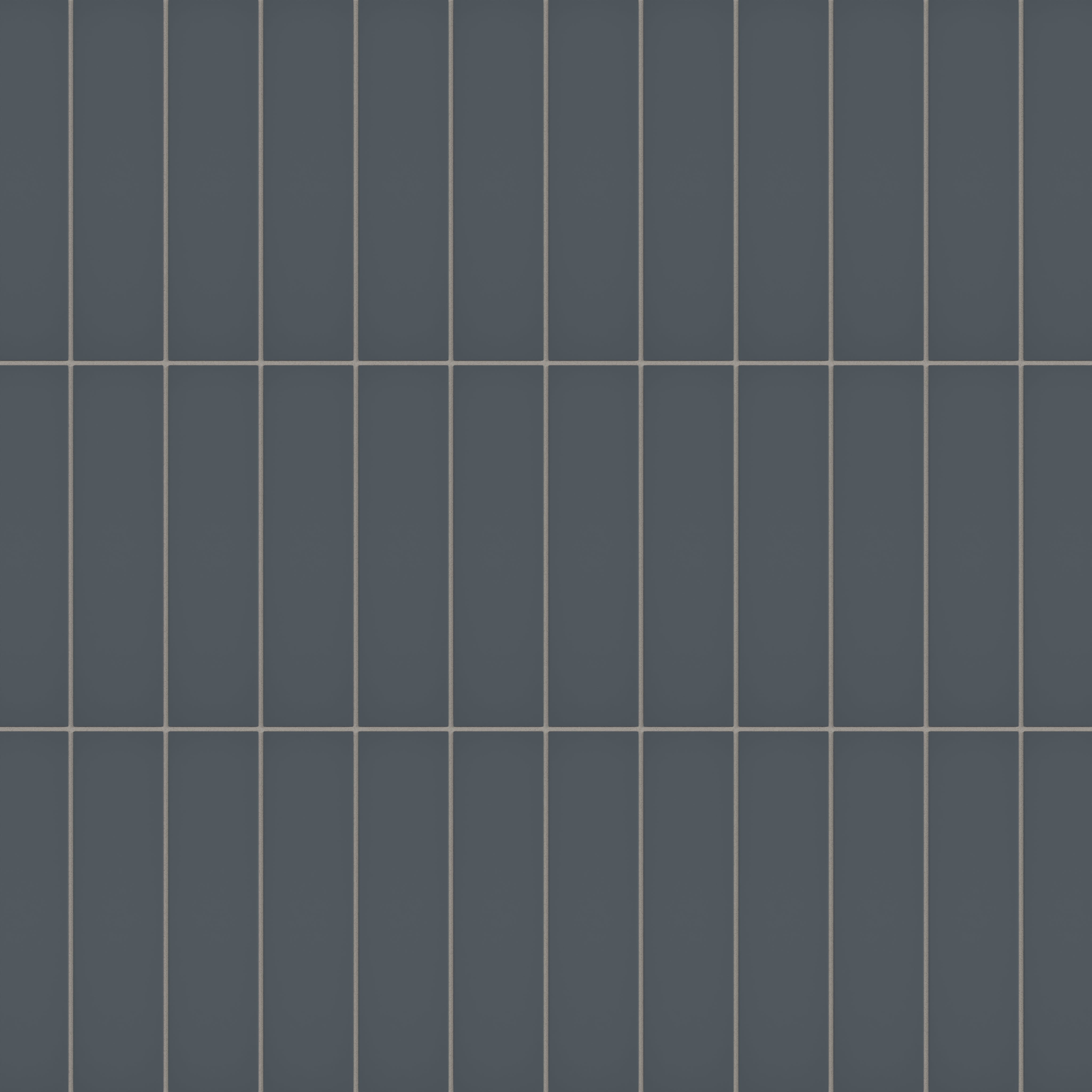 3x12 Natural Press Ceramic Tile in Indigo Matte