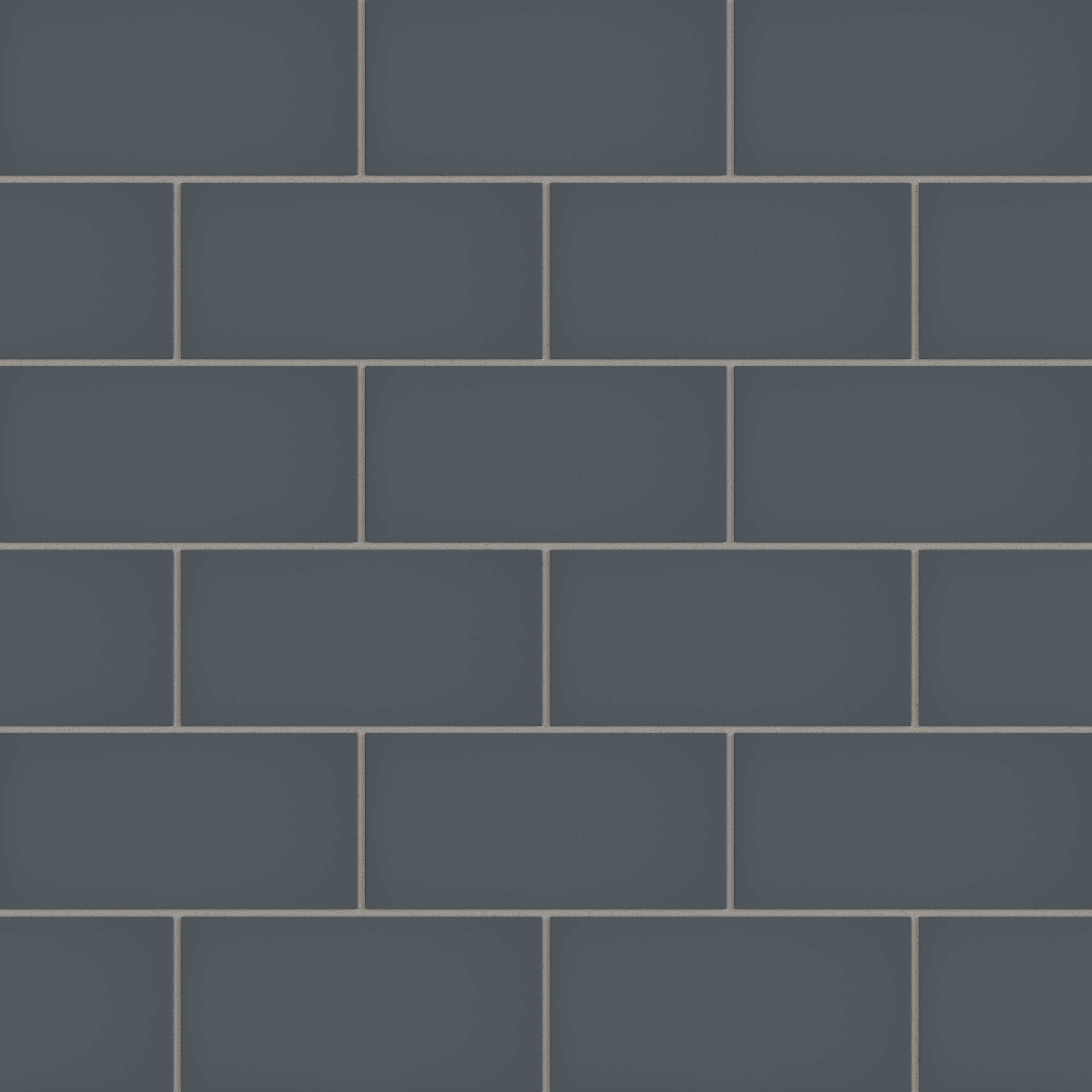 4x8 Natural Press Ceramic Tile in Indigo Matte