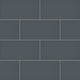 6x12 Natural Press Ceramic Tile in Indigo Matte