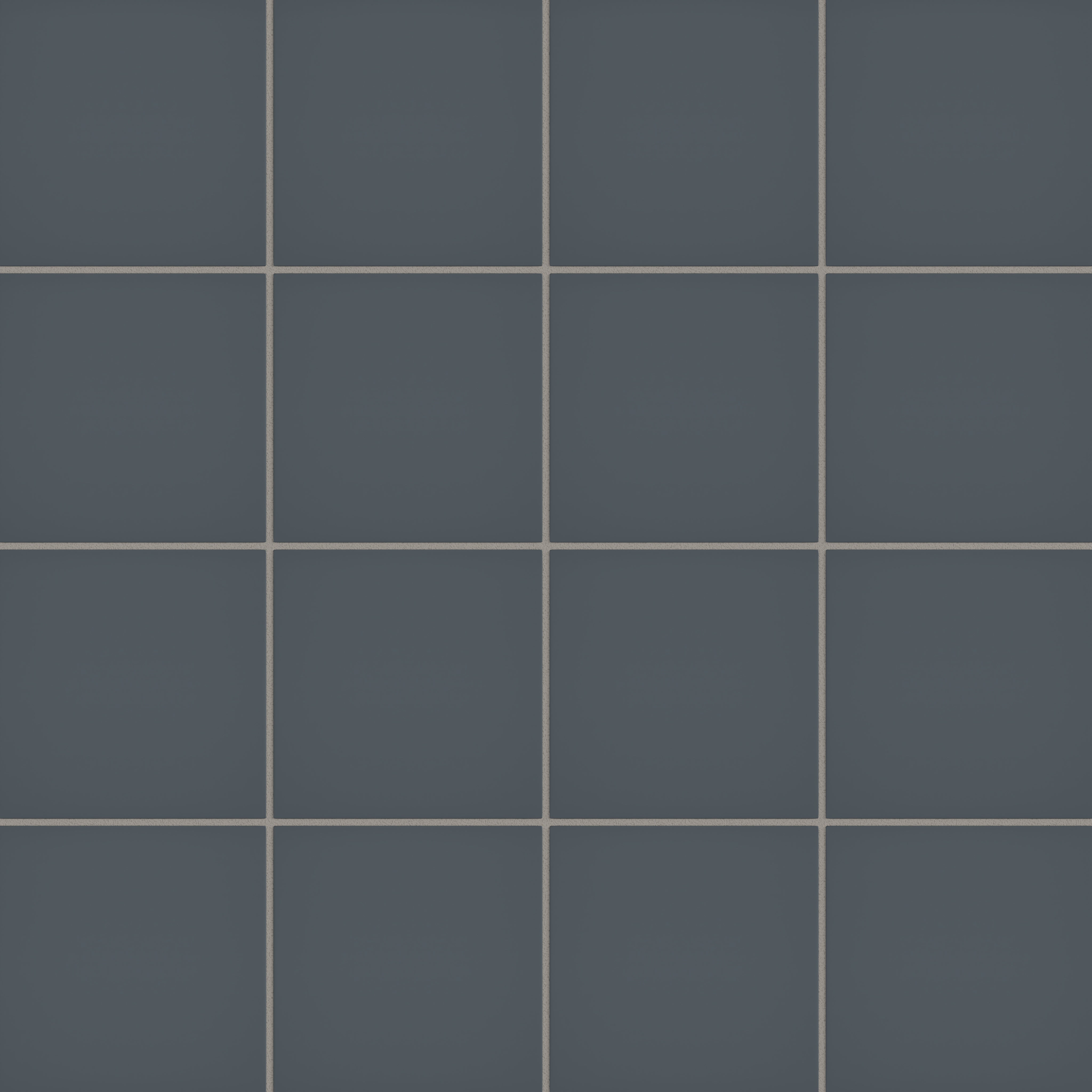 6x6 Natural Press Ceramic Tile in Indigo Matte
