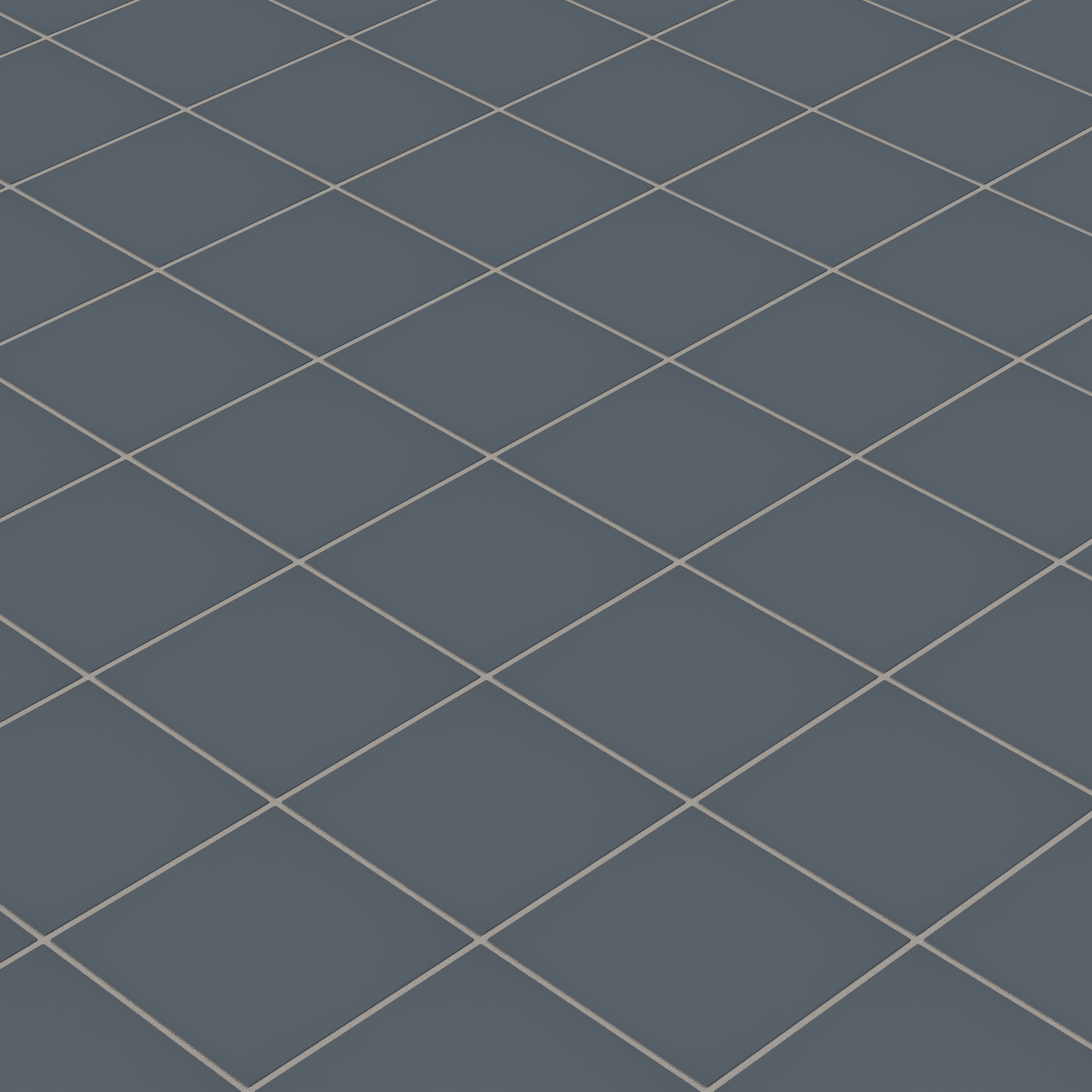 6x6 Natural Press Ceramic Tile in Indigo Matte