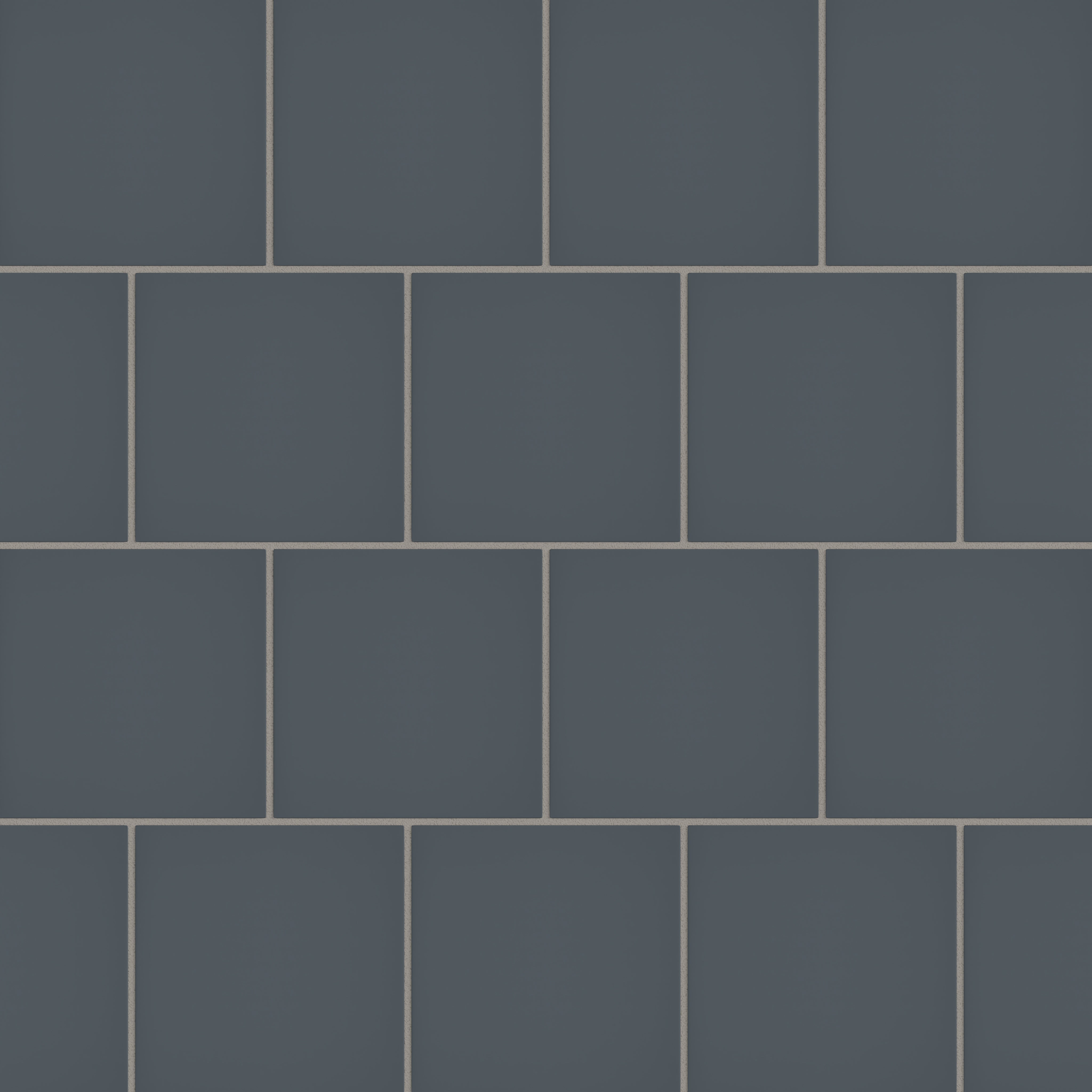 6x6 Natural Press Ceramic Tile in Indigo Matte