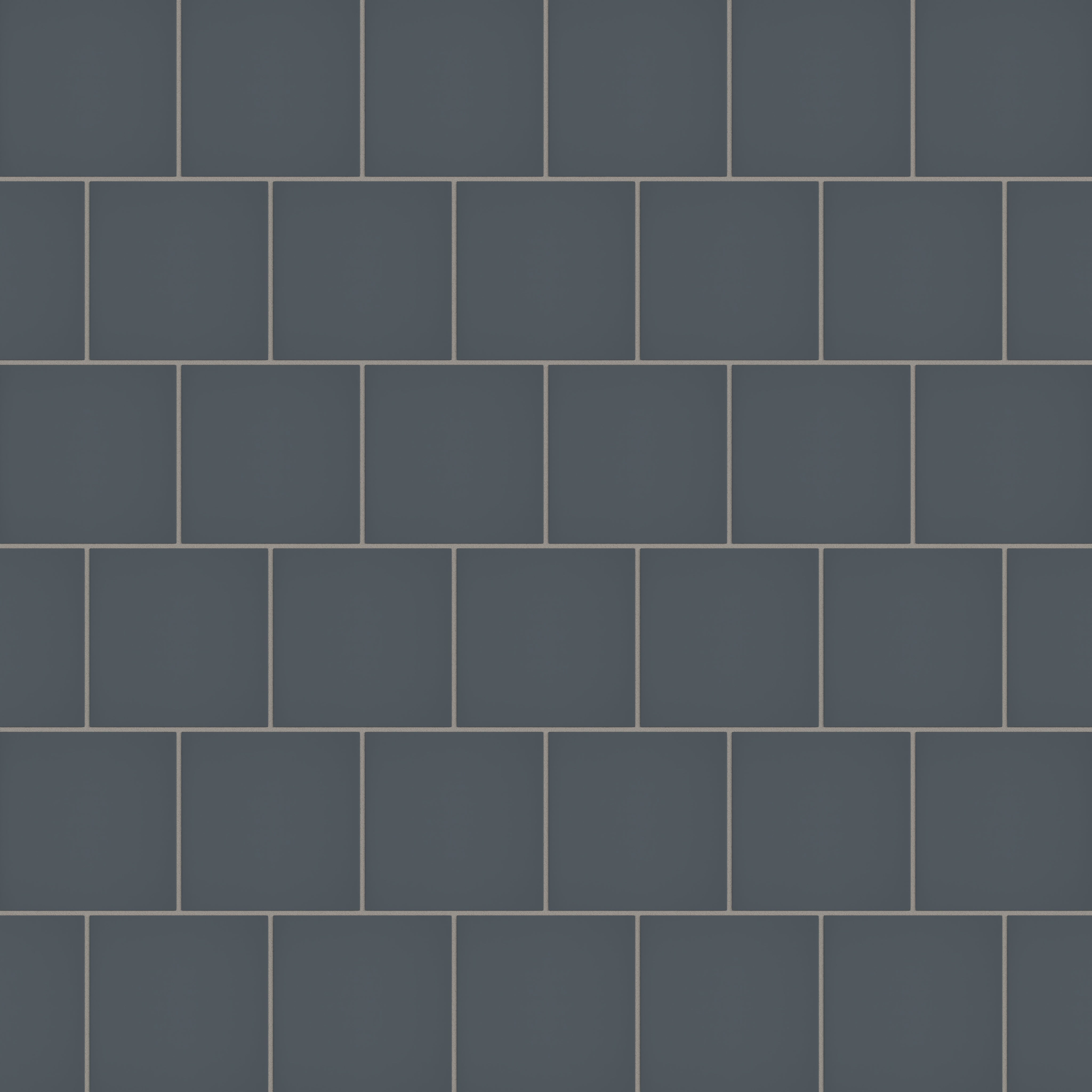 6x6 Natural Press Ceramic Tile in Indigo Matte