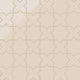 Mini Star & Cross Original Ceramic Tile in Ivory Gloss