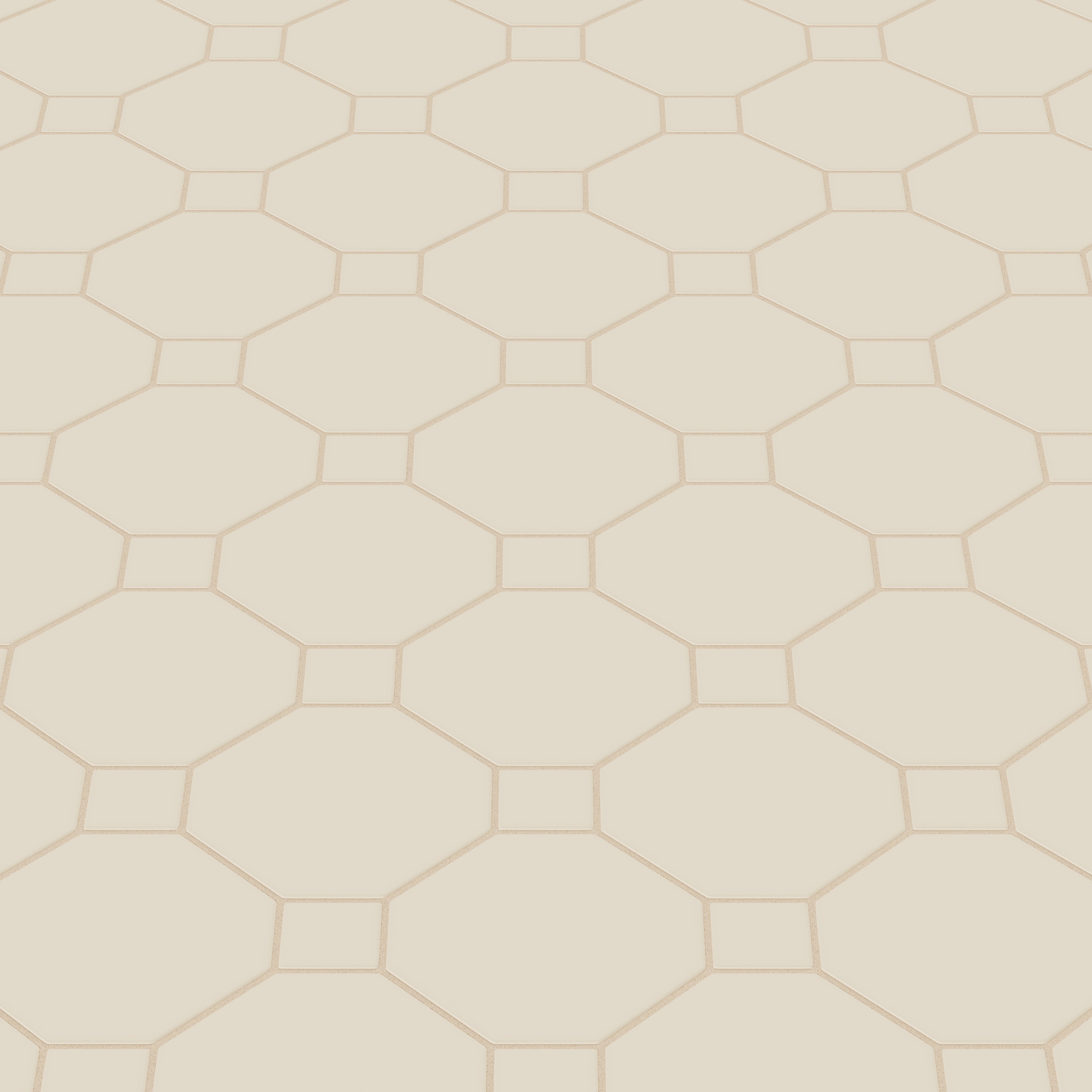 Gramercy Original Ceramic Tile in Ivory Matte