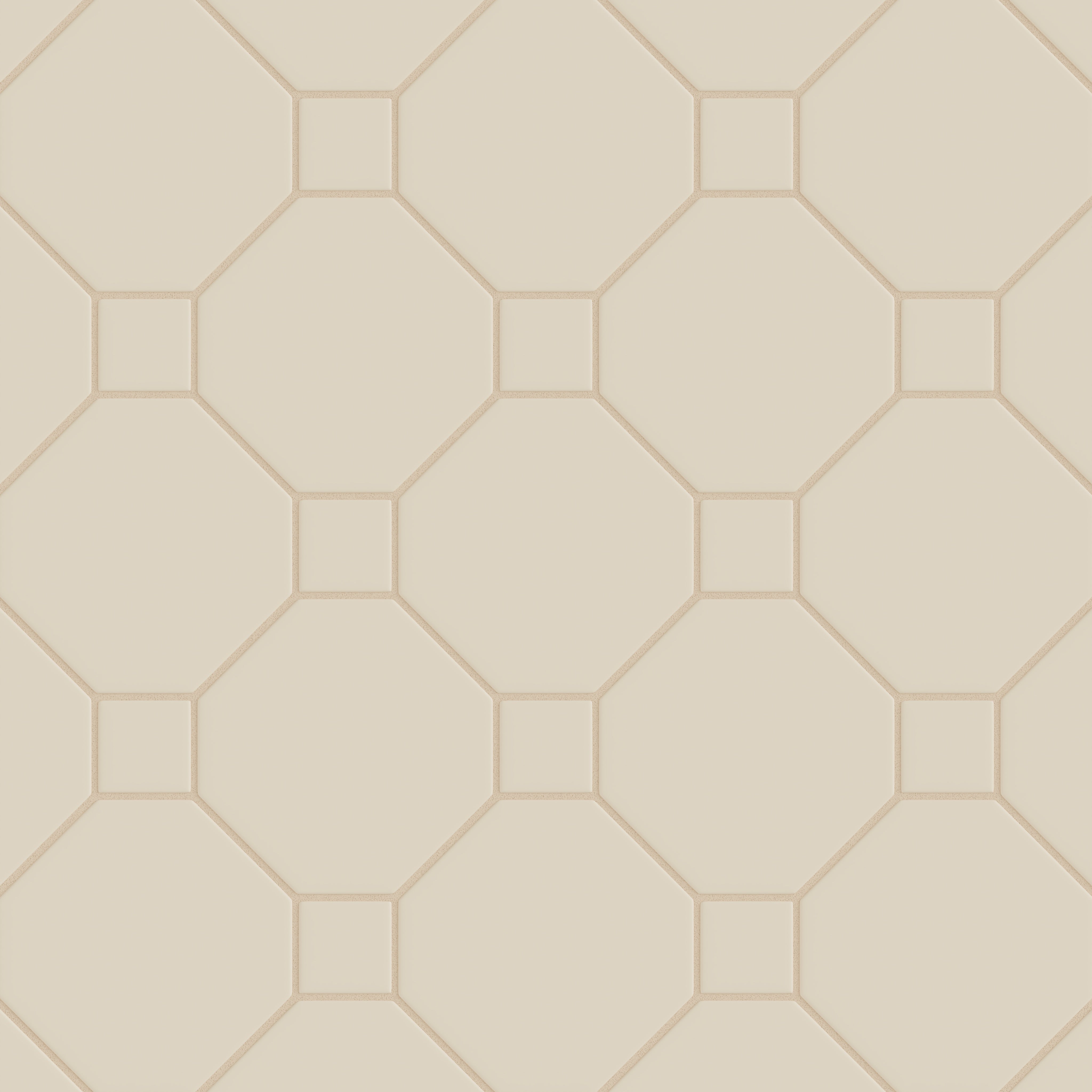 Gramercy Original Ceramic Tile in Ivory Matte