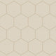 6" Hexagon Original Ceramic Tile in Ivory Matte