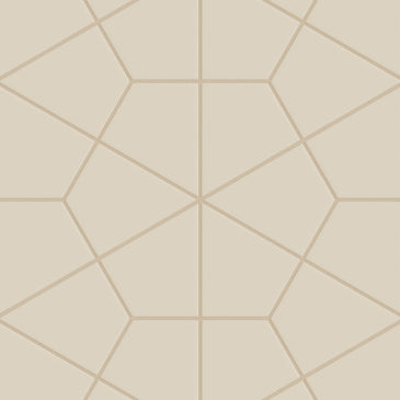 Hexite Original Ceramic Tile in Ivory Matte