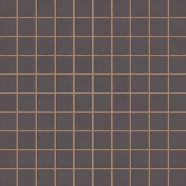 2x2 Straight Set Sheeted Original Ceramic Mosaic Tile in Kalamata Matte