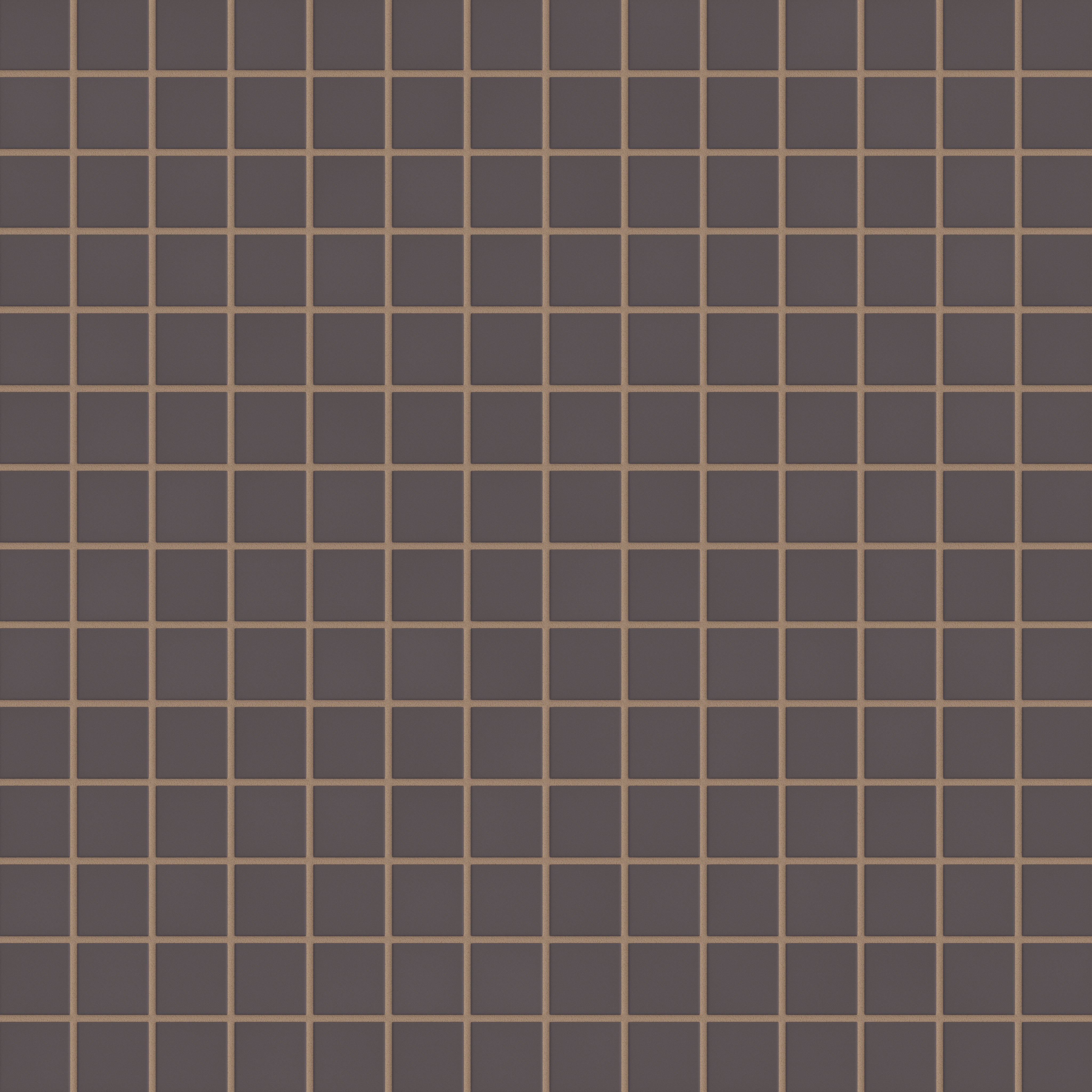2x2 Straight Set Sheeted Original Ceramic Mosaic Tile in Kalamata Matte