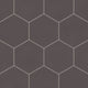 8" Hexagon Original Ceramic Tile in Kalamata Matte