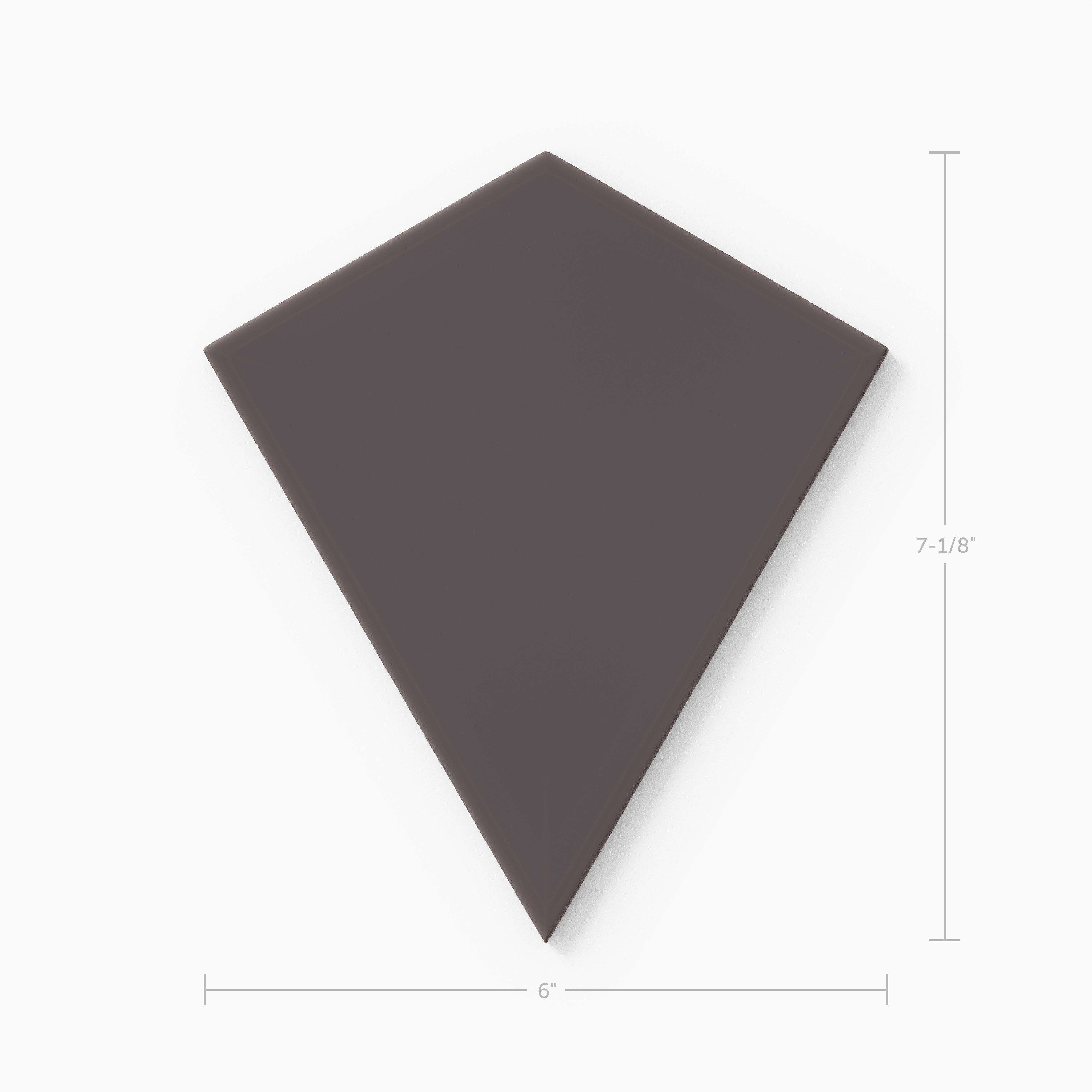 Hexite Original Ceramic Tile in Kalamata Matte